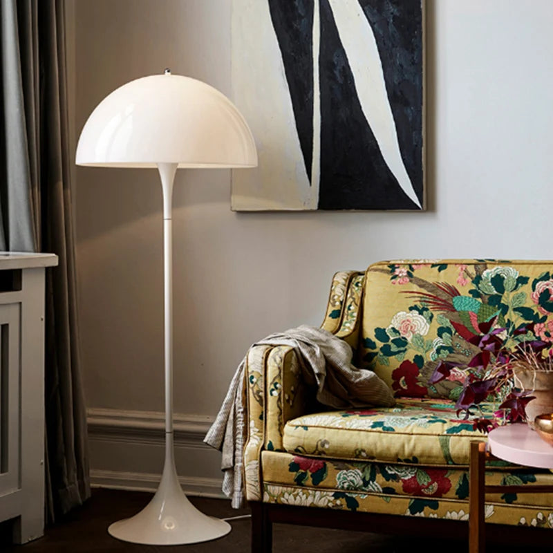 The Panthella Table Lamp-Adorn The Light With A Gentle Beret