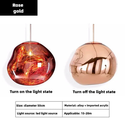 Melt Pendant-Encountering a Poetic Sanctuary of Light and Shadow