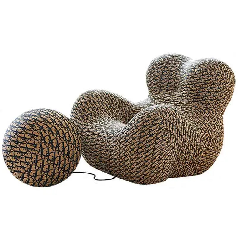 Cloud Hug Lounge Chair – Soft Curves Meet Effortless Relaxation