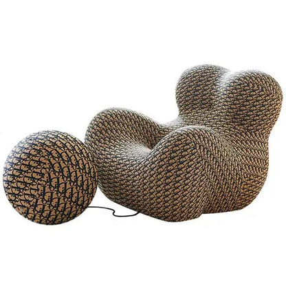 Cloud Hug Lounge Chair – Soft Curves Meet Effortless Relaxation