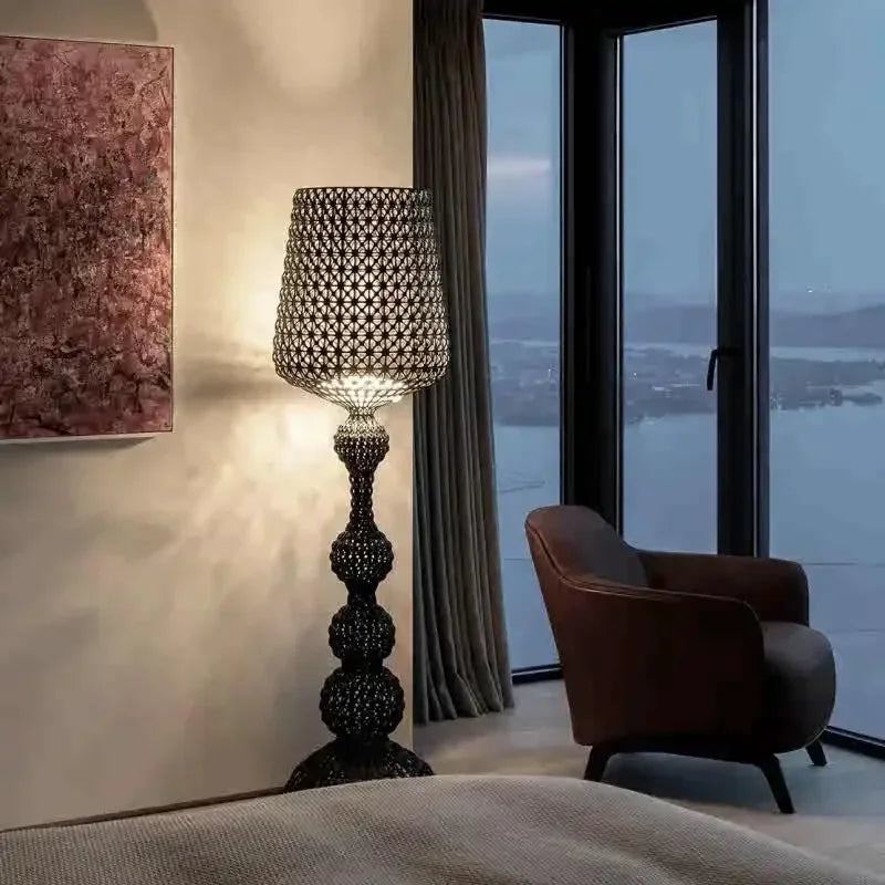 Lace Wine Glass Lamp-The Embodiment of Home Romance