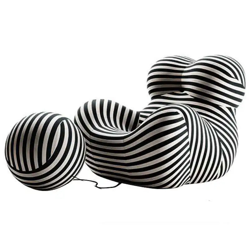 Cloud Hug Lounge Chair – Soft Curves Meet Effortless Relaxation