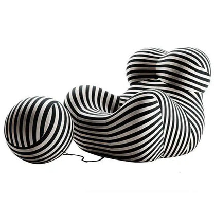 Cloud Hug Lounge Chair – Soft Curves Meet Effortless Relaxation