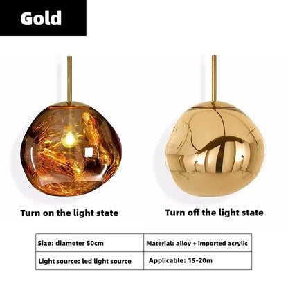 Melt Pendant-Encountering a Poetic Sanctuary of Light and Shadow