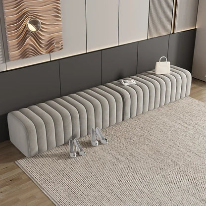 Toast-Shaped Upholstered Bench - Create Your Home's Exclusive Relaxation Space