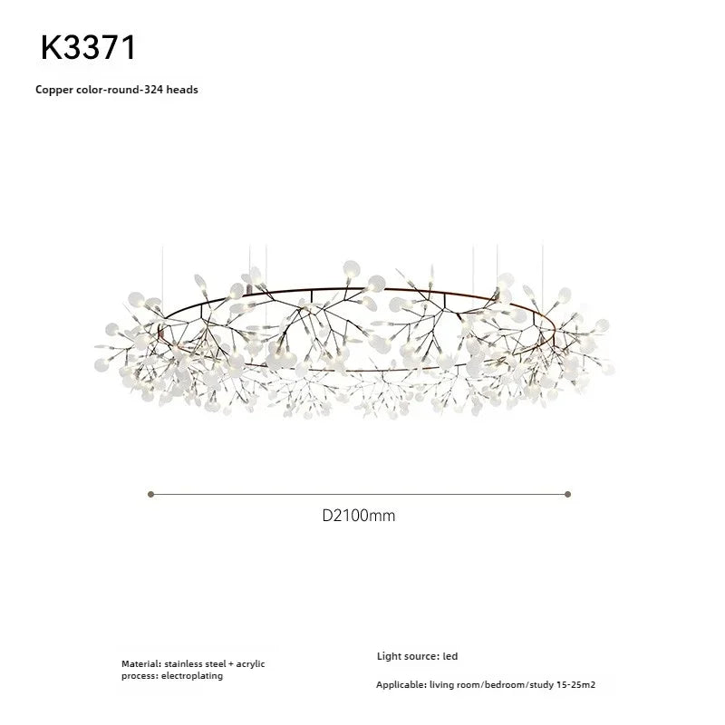 Nordic-Style Firefly Pendant Light-Bring the Gentle Starlight of Summer Nights into Your Living Room