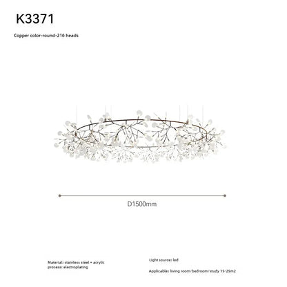 Nordic-Style Firefly Pendant Light-Bring the Gentle Starlight of Summer Nights into Your Living Room