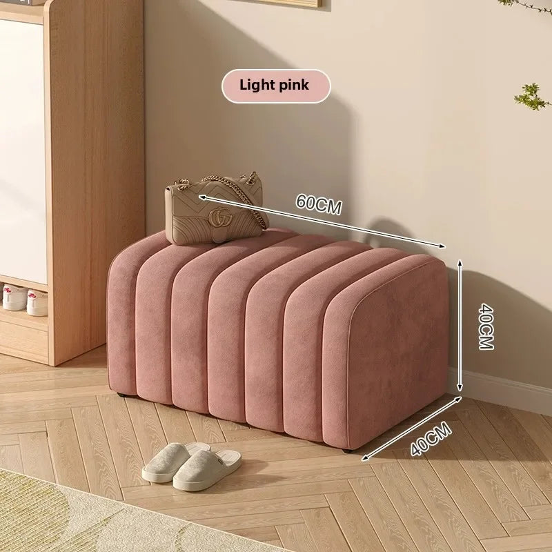 Toast-Shaped Upholstered Bench - Create Your Home's Exclusive Relaxation Space