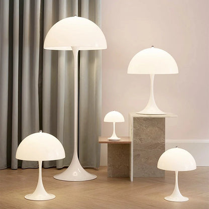 The Panthella Table Lamp-Adorn The Light With A Gentle Beret