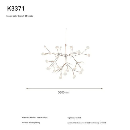 Nordic-Style Firefly Pendant Light-Bring the Gentle Starlight of Summer Nights into Your Living Room