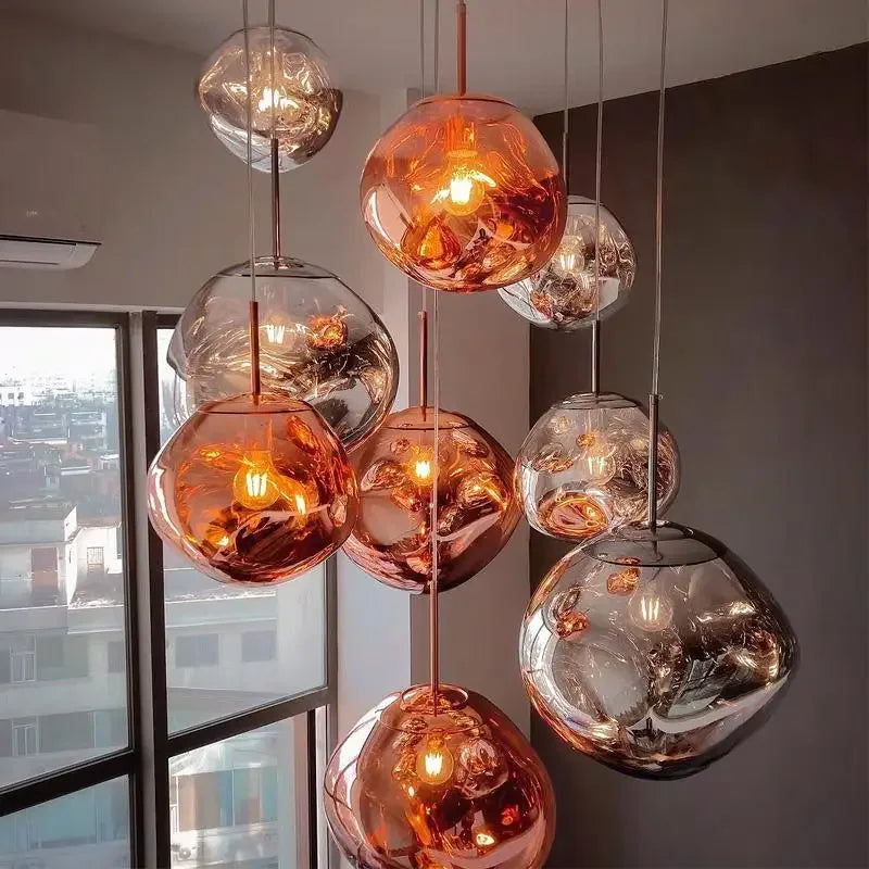 Melt Pendant-Encountering a Poetic Sanctuary of Light and Shadow