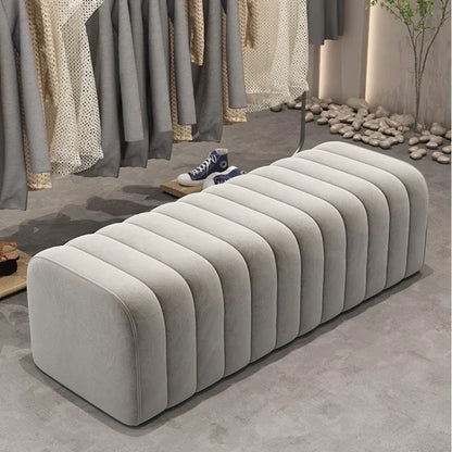 Toast-Shaped Upholstered Bench - Create Your Home's Exclusive Relaxation Space