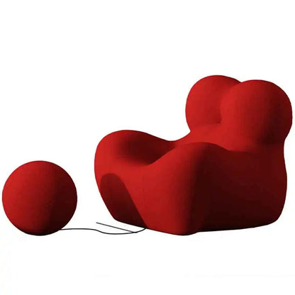 Cloud Hug Lounge Chair – Soft Curves Meet Effortless Relaxation