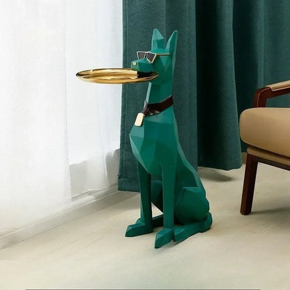 Gentleman Dog Figurine-Exquisite Craftsmanship Illuminates Corner Artistry