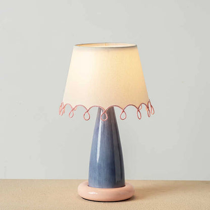 Loop Creamy Color-Block Table Lamp-A Lamp as Sweet And Gentle As Cream
