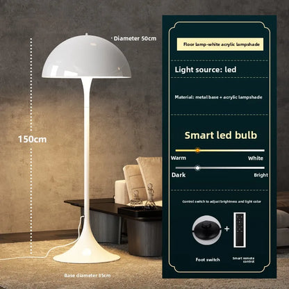 The Panthella Table Lamp-Adorn The Light With A Gentle Beret