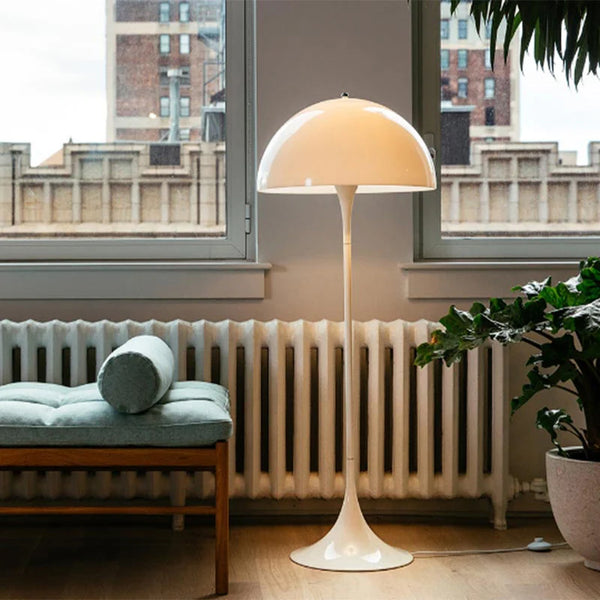 Lampe de table Panthella – Lampe de table champignon Mid-Century avec lumière douce et diffuse