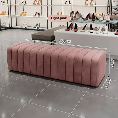 Toast-Shaped Upholstered Bench - Create Your Home's Exclusive Relaxation Space