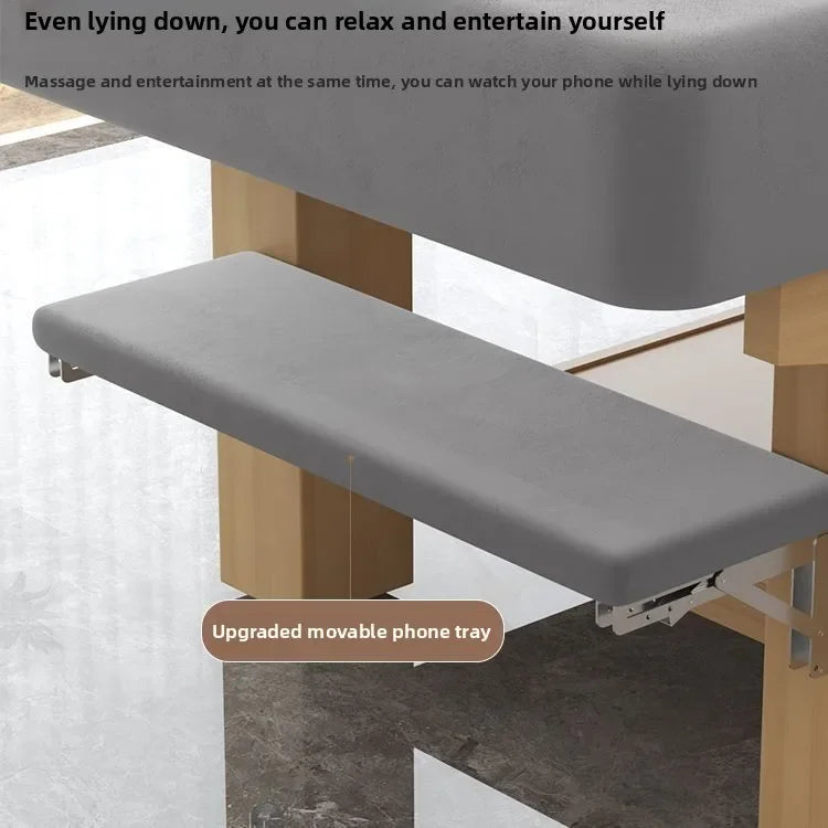 Nordic-Style Solid Wood Massage Bed
