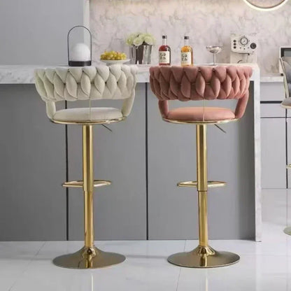 Light Luxury Adjustable Rotating Bar Stool-Redefining Your Home Artistry