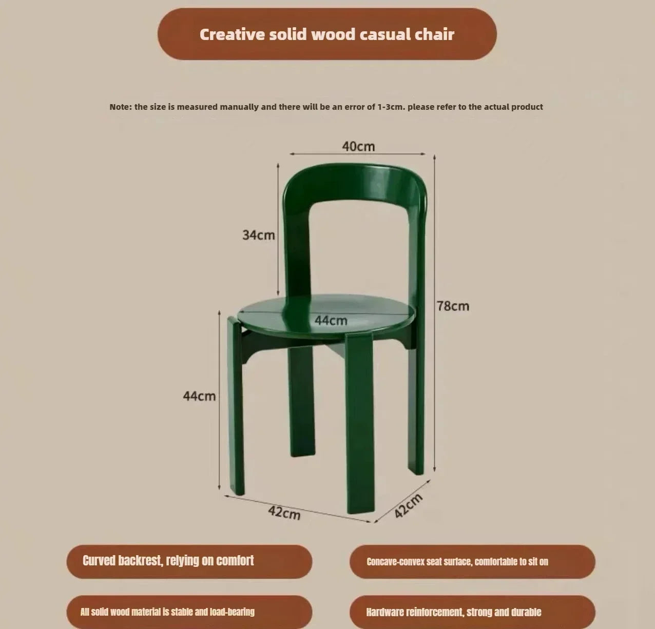 Rey Chairs-A Warm Solid Wood Chair That Gently Blends Into Everyday Living Spaces