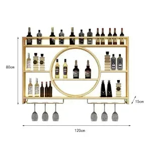 Wall-Mounted Wine Rack - A Wine Tasting Gallery on Your Wall