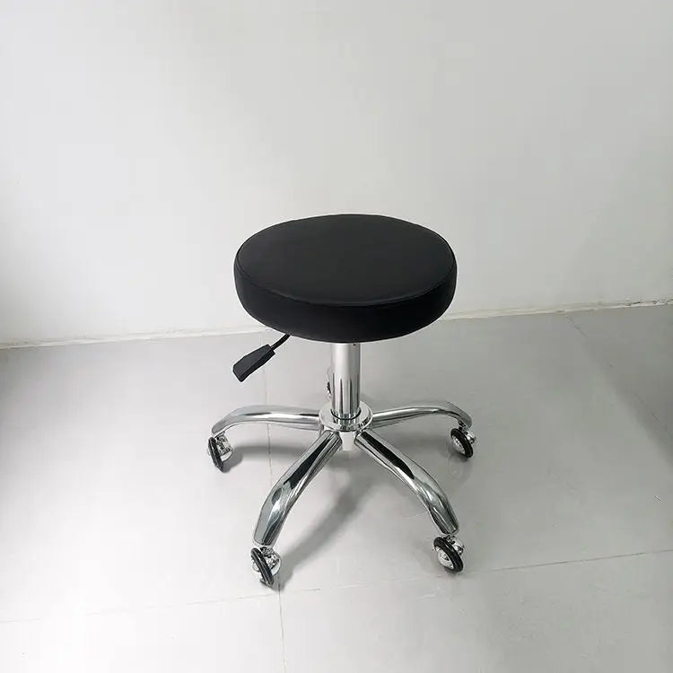 Silla elevadora para técnico de belleza, silla para dentista, silla para salón de uñas, taburete giratorio silencioso para computadora para peluquería y tatuajes.