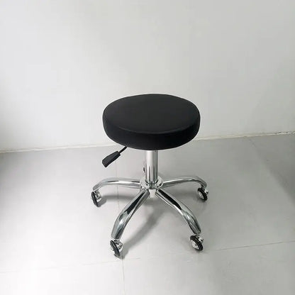 Silla elevadora para técnico de belleza, silla para dentista, silla para salón de uñas, taburete giratorio silencioso para computadora para peluquería y tatuajes.