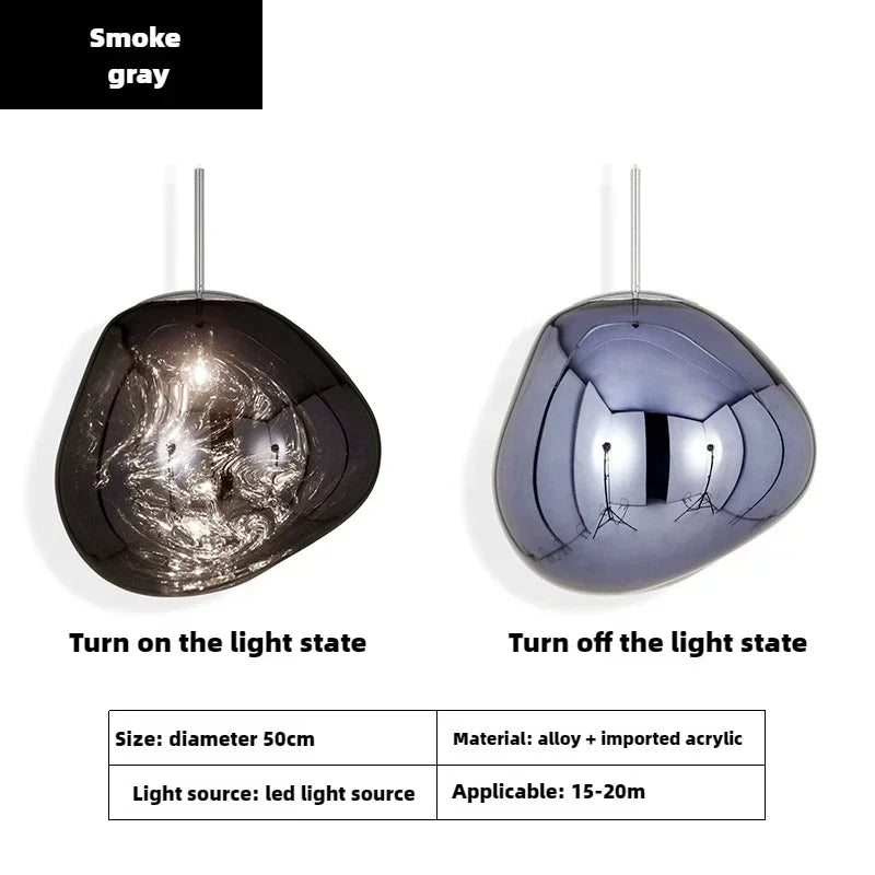 Melt Pendant-Encountering a Poetic Sanctuary of Light and Shadow