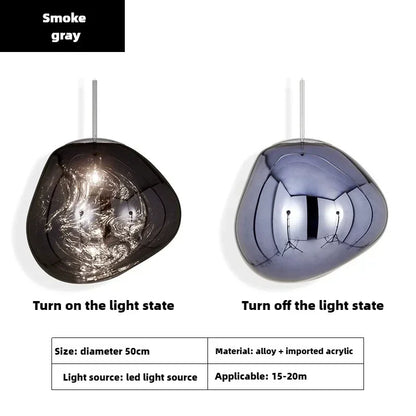 Melt Pendant-Encountering a Poetic Sanctuary of Light and Shadow