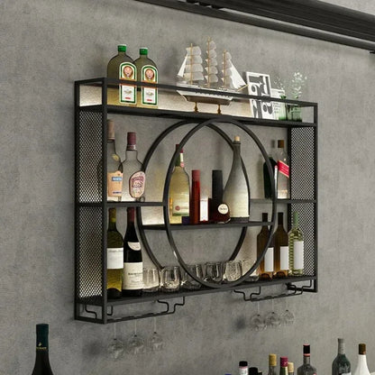 Wall-Mounted Wine Rack - A Wine Tasting Gallery on Your Wall