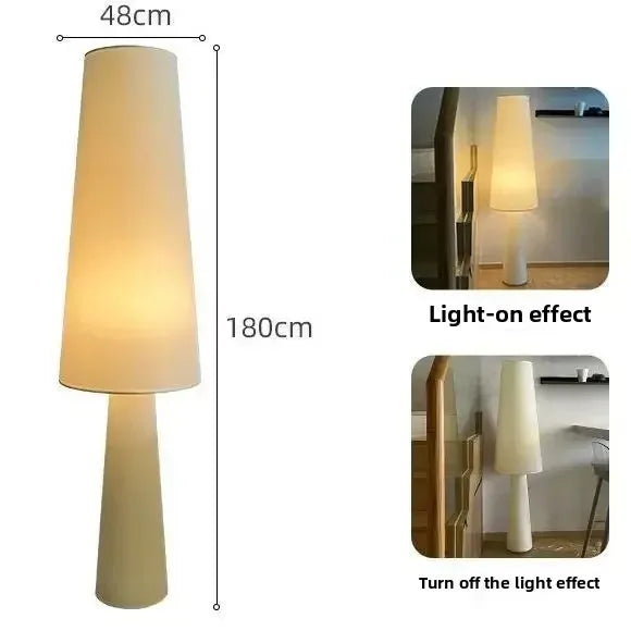 Wabi-Sabi Art Fabric Lampshade-Zen-inspired Home Decor Artwork