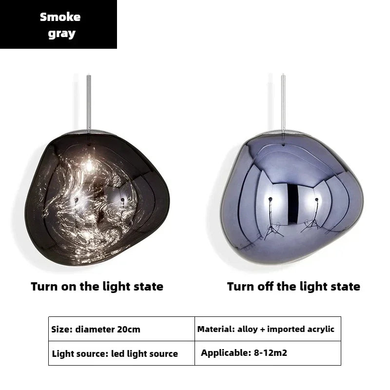 Melt Pendant-Encountering a Poetic Sanctuary of Light and Shadow