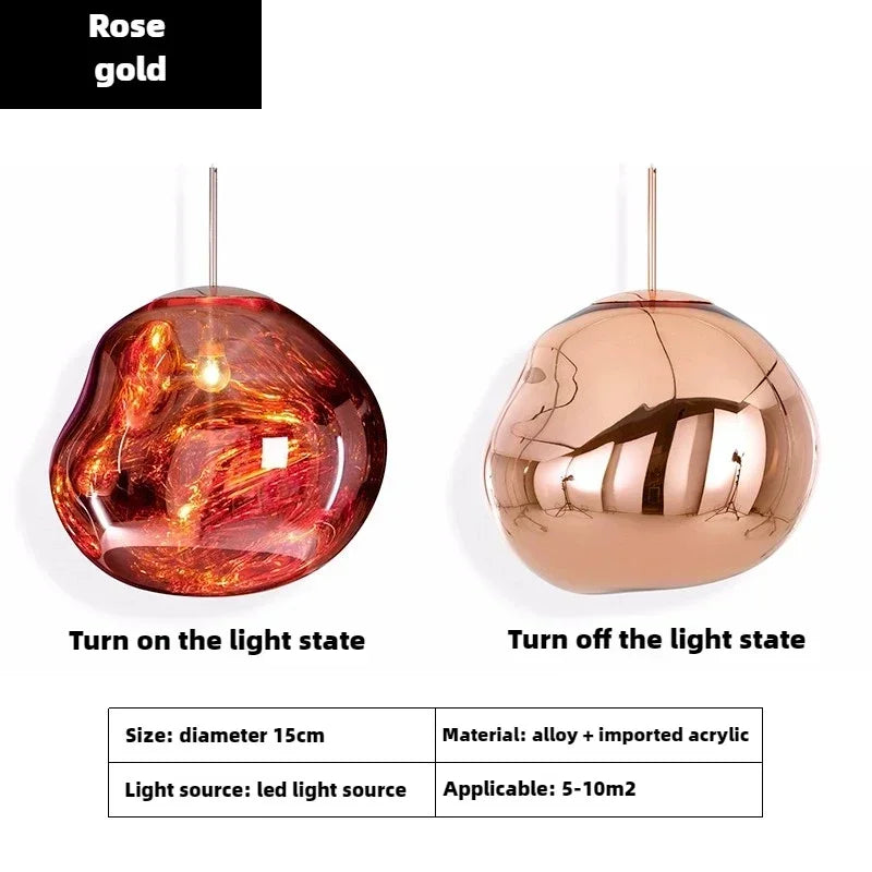 Melt Pendant-Encountering a Poetic Sanctuary of Light and Shadow