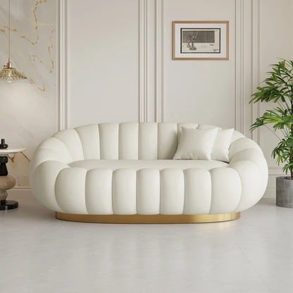 Pumpkin Lazy Armchair-A Cloud Of Plush Comfort