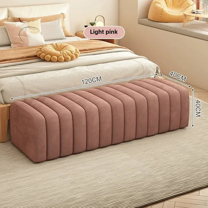 Toast-Shaped Upholstered Bench - Create Your Home's Exclusive Relaxation Space