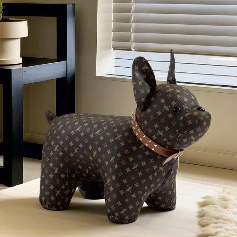 Figura decorativa de bulldog francés: un compañero encantador para tu hogar 