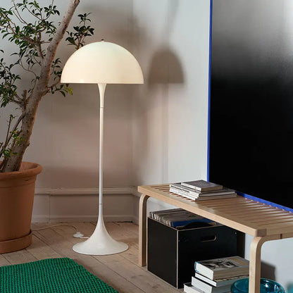 The Panthella Table Lamp-Adorn The Light With A Gentle Beret