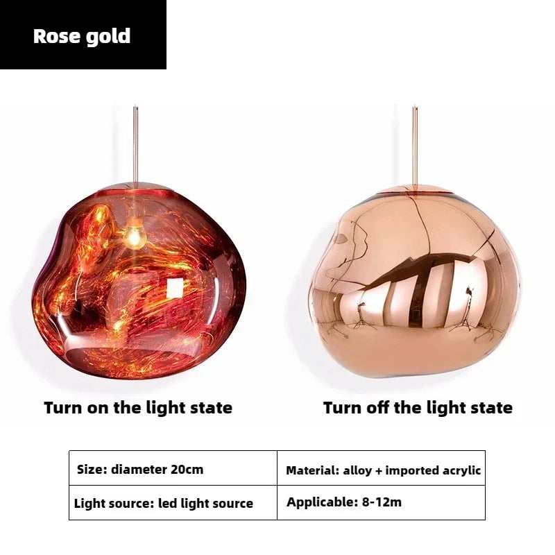 Melt Pendant-Encountering a Poetic Sanctuary of Light and Shadow