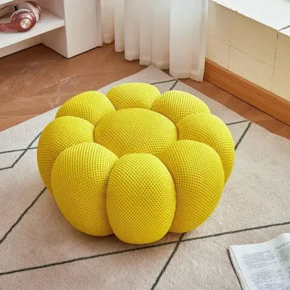 Bloom in Comfort – Pumpkin Puff Bean Bag Chair