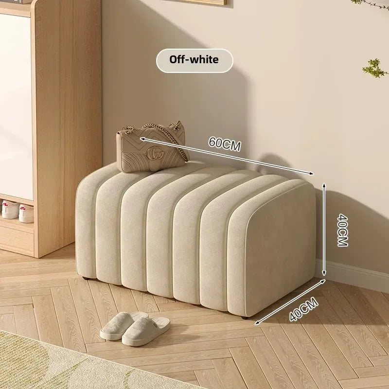 Toast-Shaped Upholstered Bench - Create Your Home's Exclusive Relaxation Space