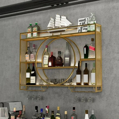 Wall-Mounted Wine Rack - A Wine Tasting Gallery on Your Wall
