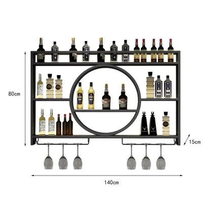 Wall-Mounted Wine Rack - A Wine Tasting Gallery on Your Wall