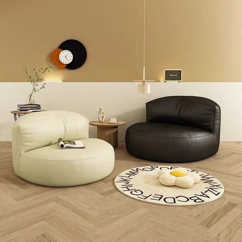 Half-Moon Bean Bag Chair - Your Personal Oasis of Laziness