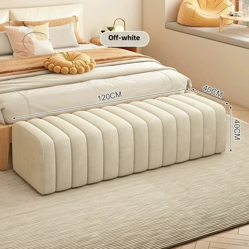 Toast-Shaped Upholstered Bench - Create Your Home's Exclusive Relaxation Space