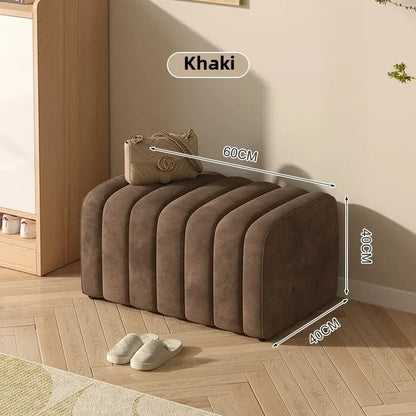 Toast-Shaped Upholstered Bench - Create Your Home's Exclusive Relaxation Space