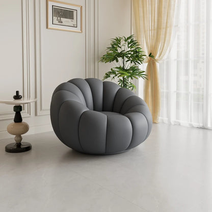 Pumpkin Lazy Armchair-A Cloud Of Plush Comfort
