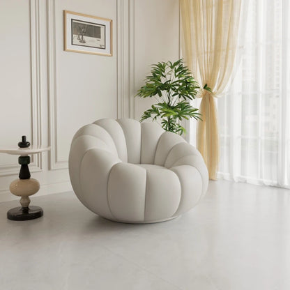 Pumpkin Lazy Armchair-A Cloud Of Plush Comfort