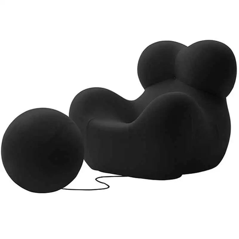 Cloud Hug Lounge Chair – Soft Curves Meet Effortless Relaxation