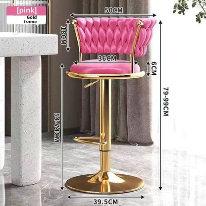 Light Luxury Adjustable Rotating Bar Stool-Redefining Your Home Artistry
